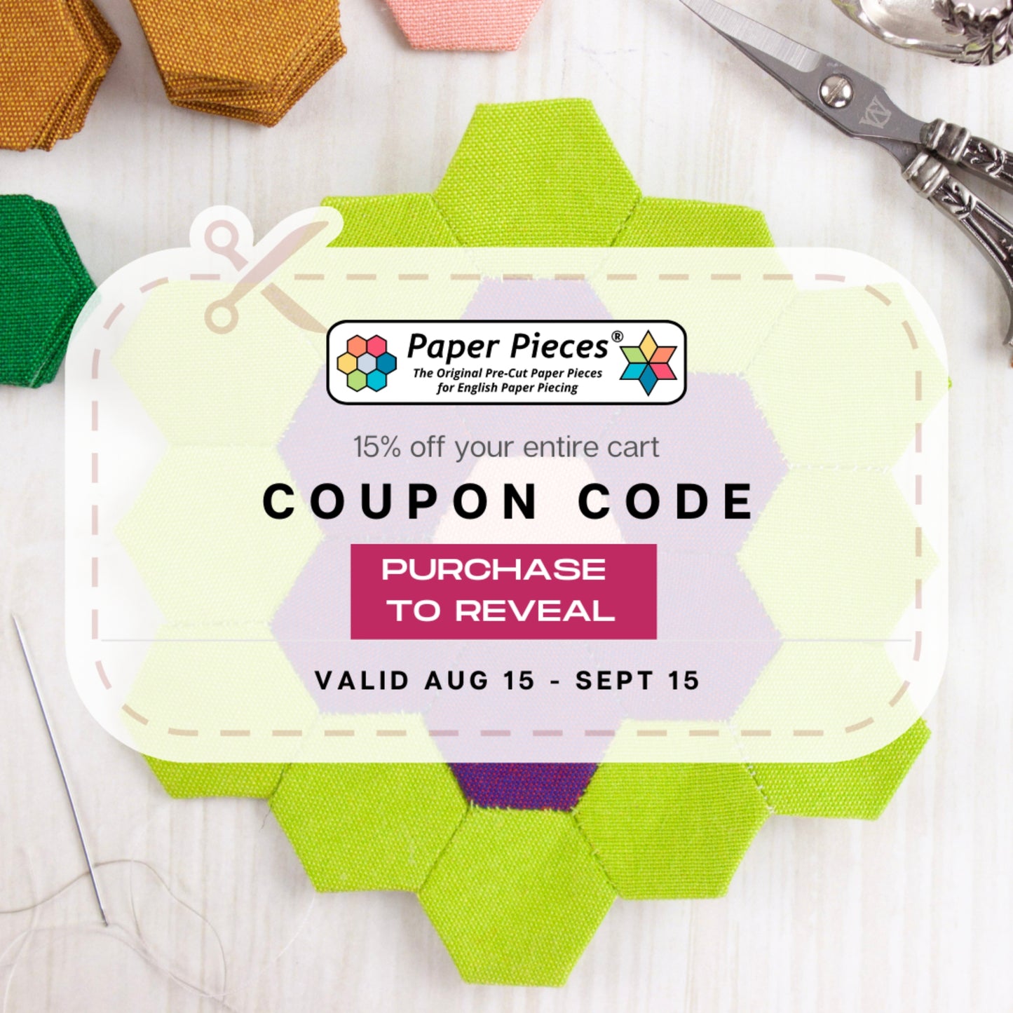 The English Paper Piecing Makers Bundle - Makers Bundles