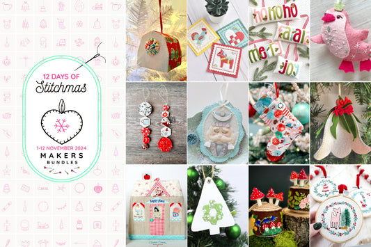 Christmas Decorating With The '12 Days of Stitchmas' Bundle