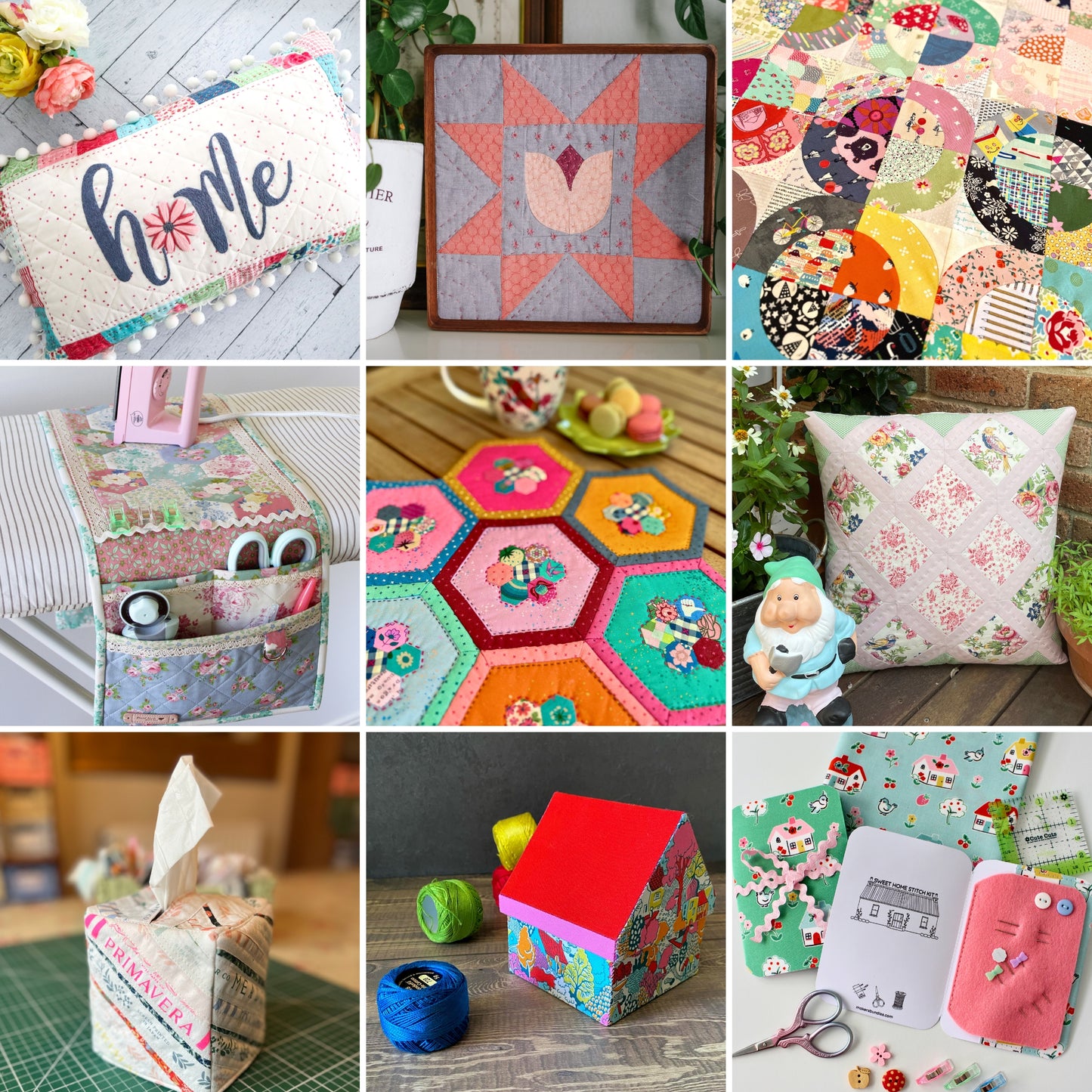Makers Bundles Curated Pattern Bundle - Hand Stitched Home