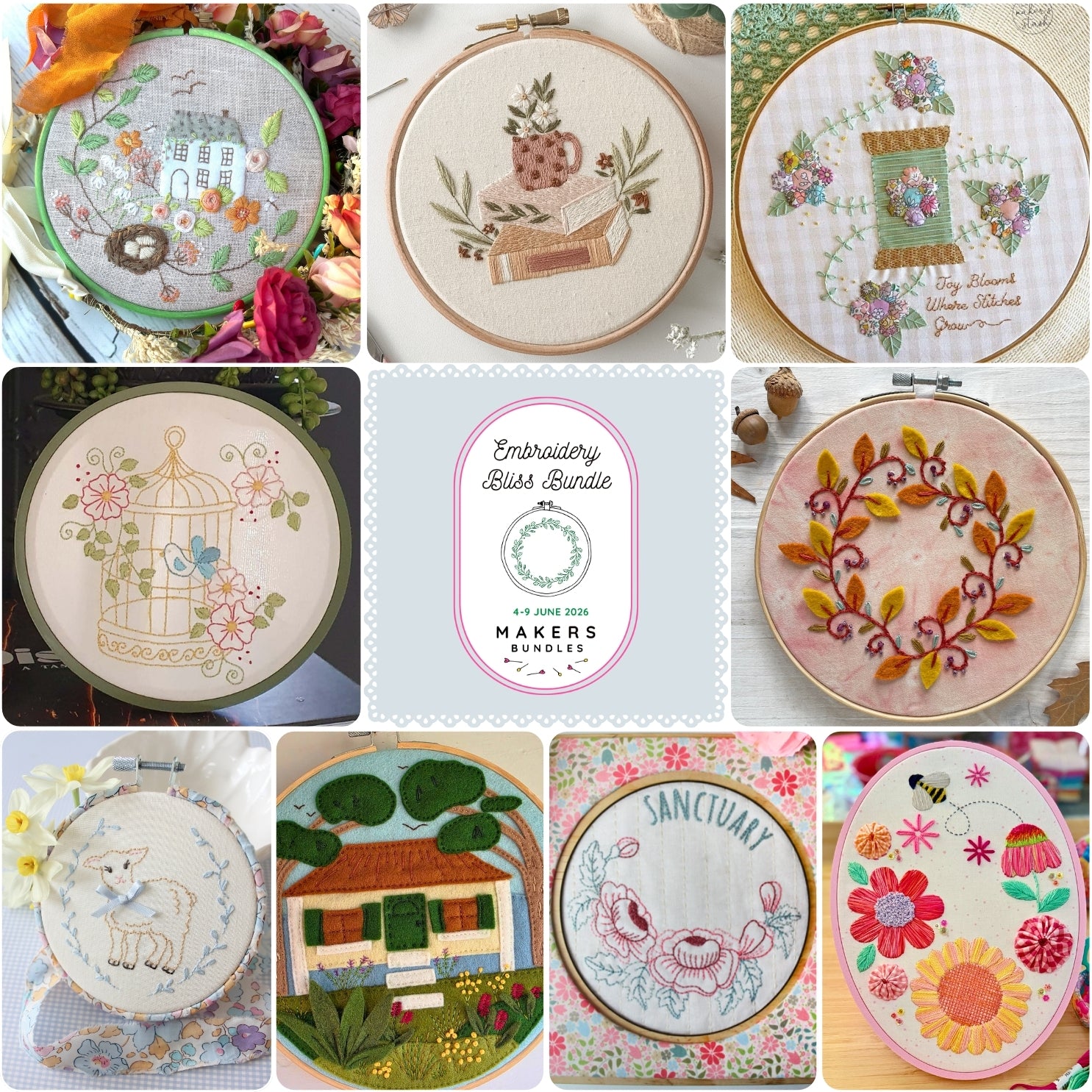 Embroidery Bliss Makers Bundle - Makers Bundles